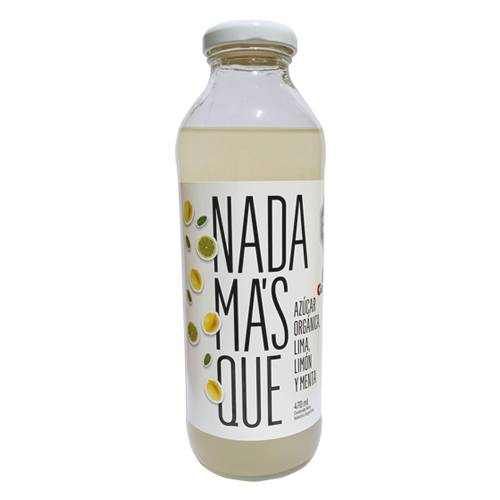 12 jugos 100% natural con azúcar orgánica! mojito x 470ml